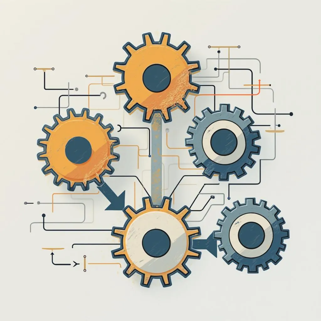 Icono de proceso estructurado